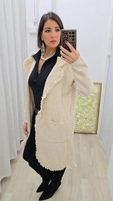 Maxi Cardigan Panna